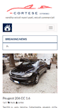 Mobile Screenshot of corteseautomobili.com